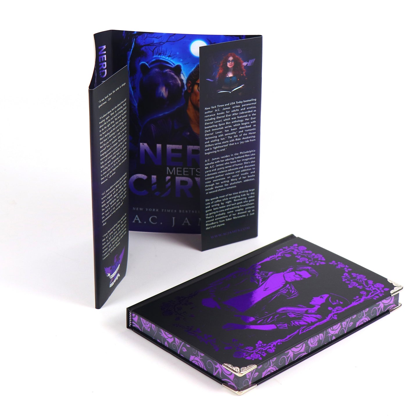 Nerd Meets Curvy · Signed First Edition Illustrated Full Color Deluxe Hardback Book Box