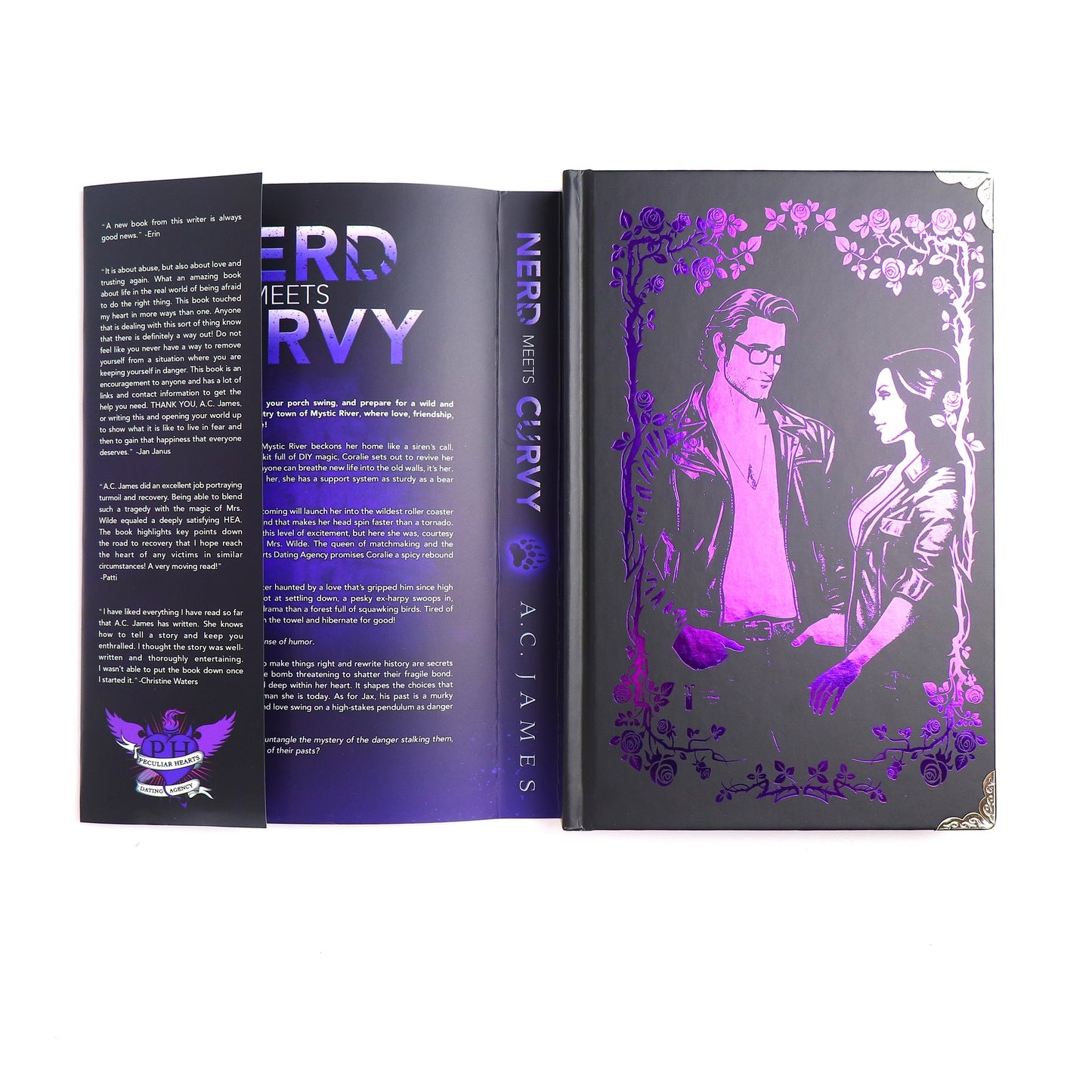 Nerd Meets Curvy · Signed First Edition Illustrated Full Color Deluxe Hardback Book Box