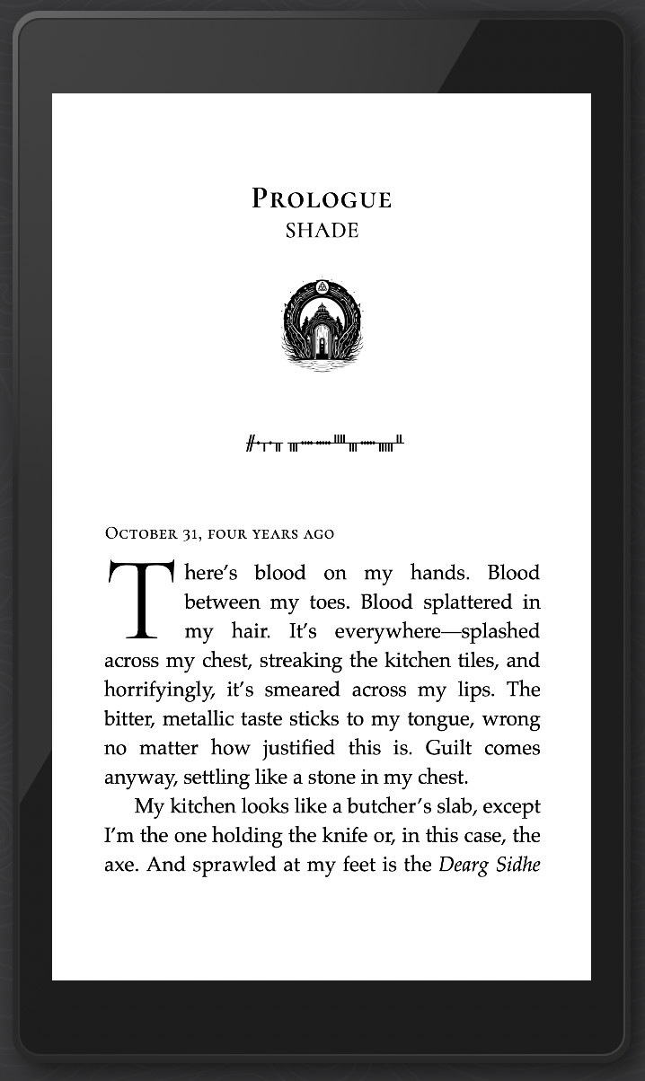 Of Shadows & Ash · Land of Shadows · Book One