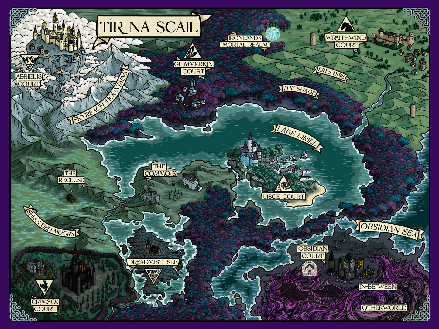 Of Flesh & Fire · Land of Shadows · Book Four