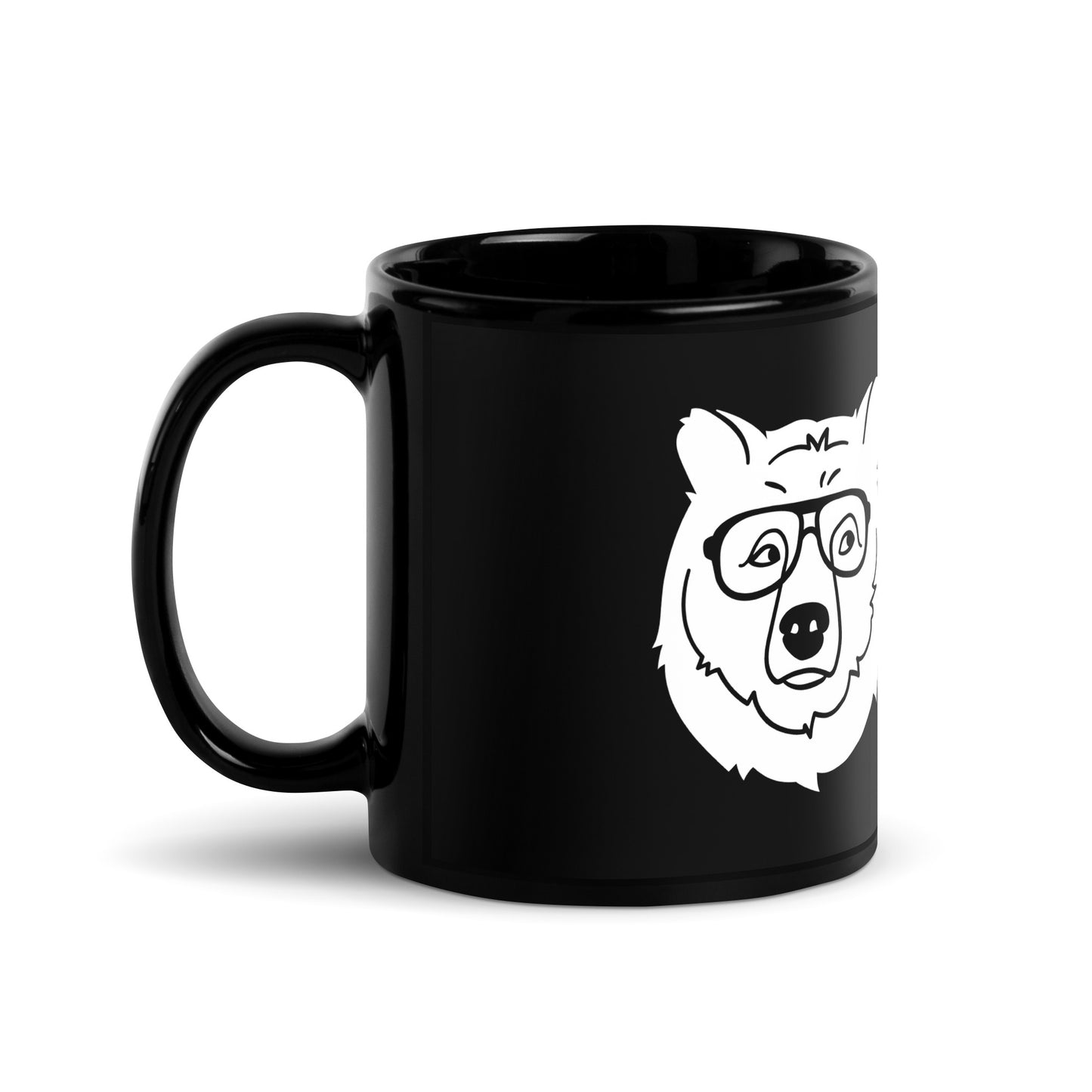 Nerd Meets Curvy "Bears Do It Better" Mug (Black)