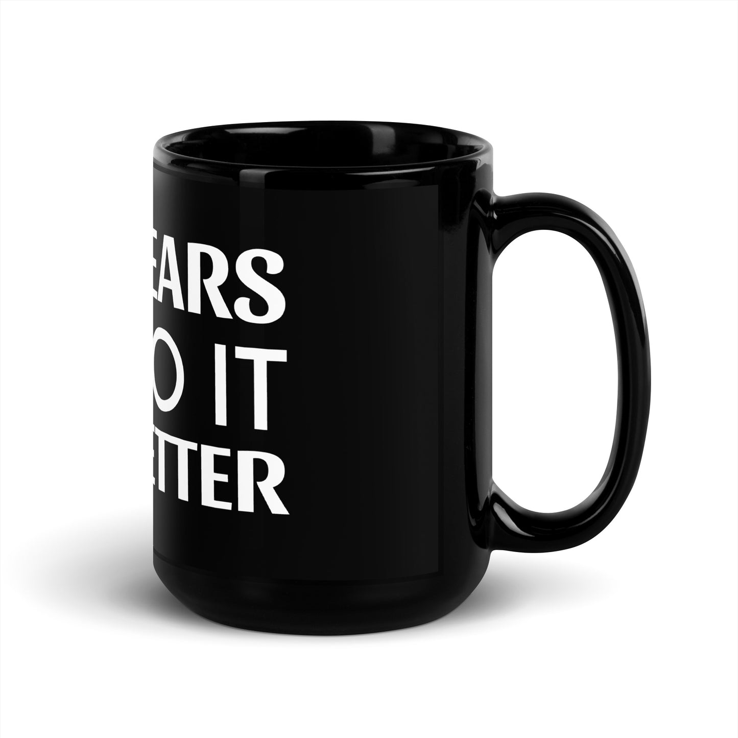 Nerd Meets Curvy "Bears Do It Better" Mug (Black)