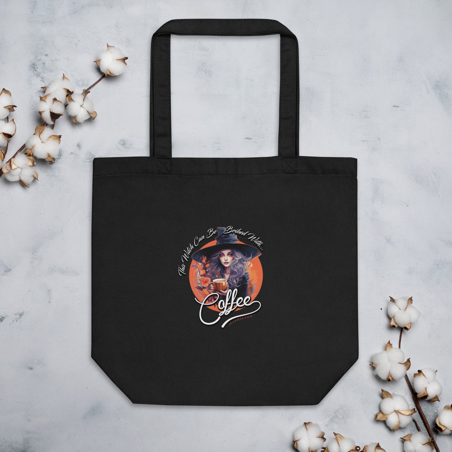 This Witch Can Be Bribed With Coffee Eco Tote Bag