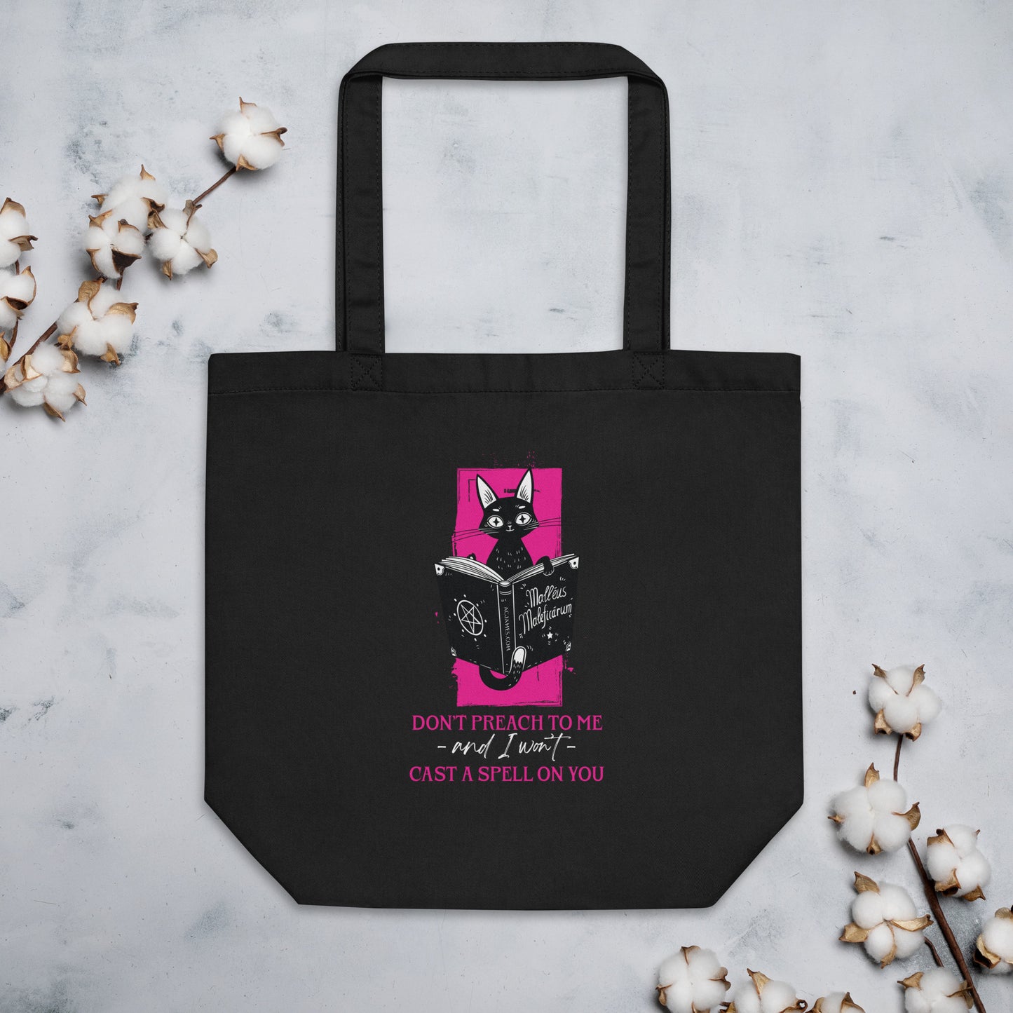 Don't Preach To Me and I Won't Cast A Spell On You Eco Tote Bag