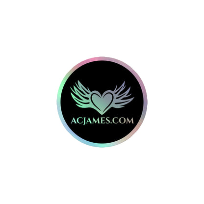 AC James Holographic Stickers