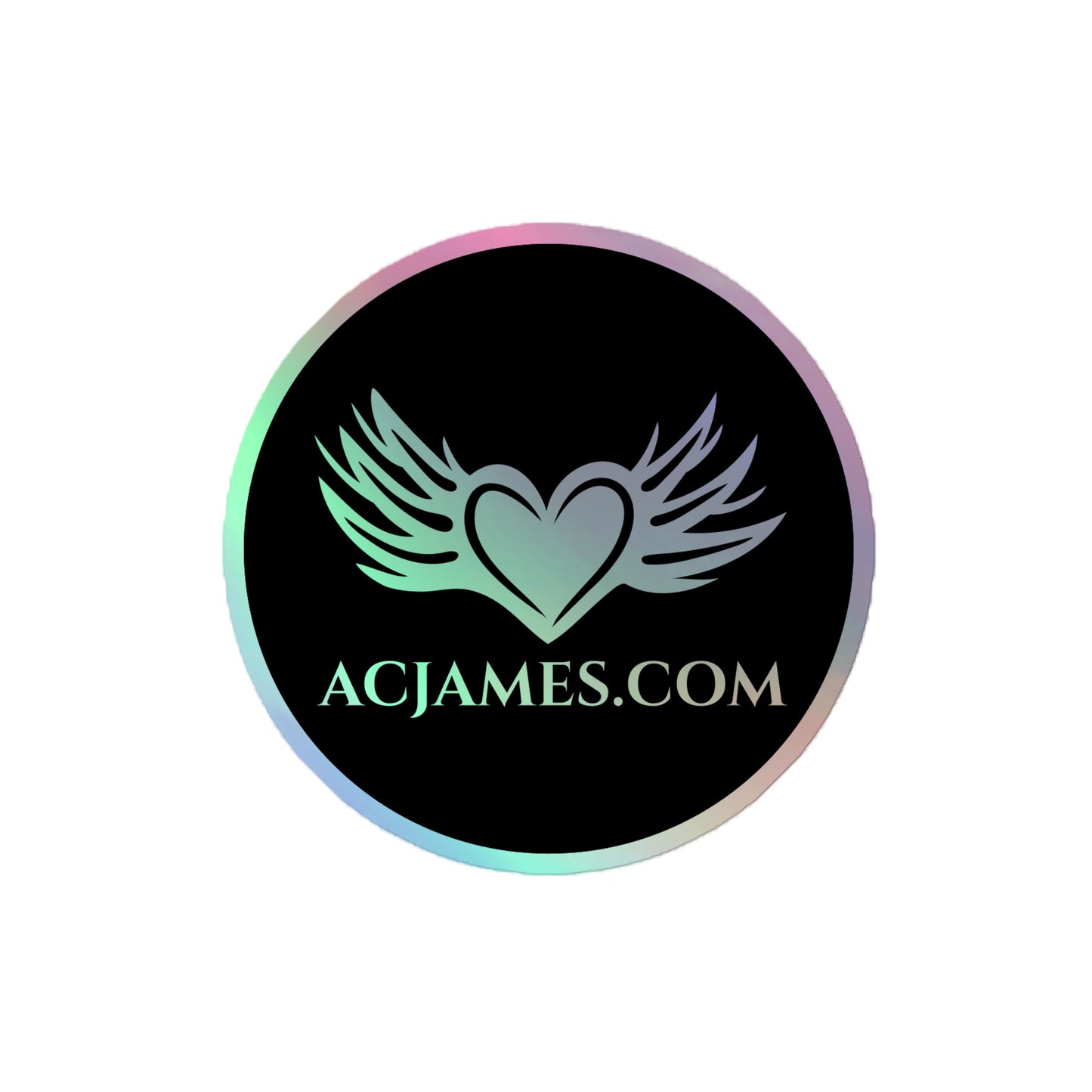 AC James Holographic Stickers