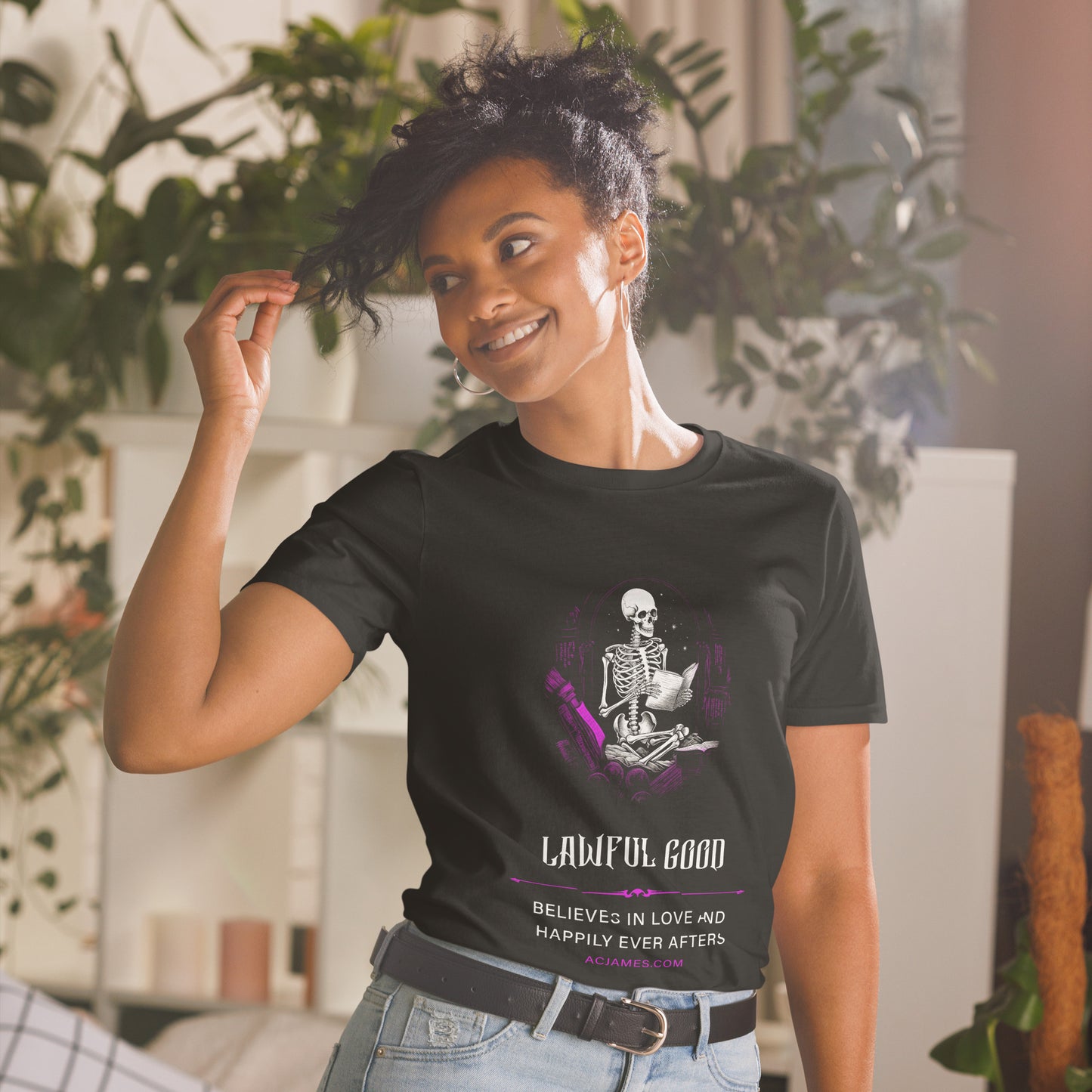 Lawful Good Book Lover Short-Sleeve Unisex T-Shirt