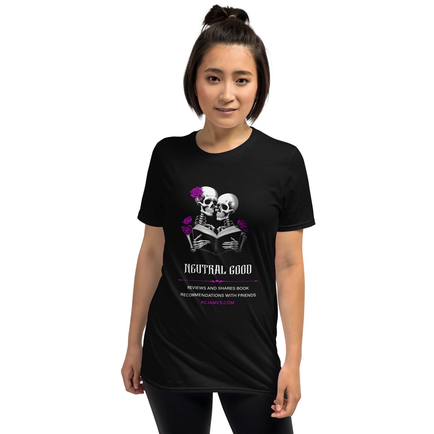 Neutral Good Book Lover Short-Sleeve Unisex T-Shirt