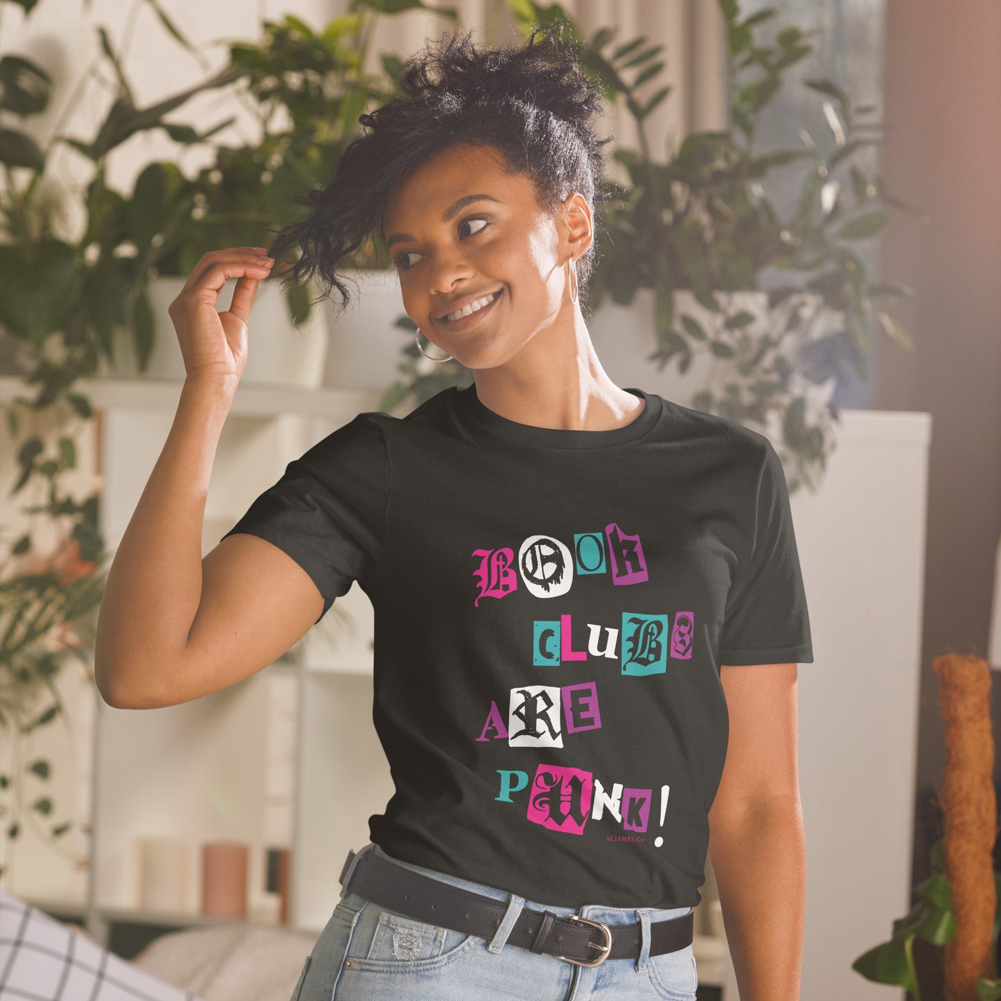 Book Clubs Are Punk Short-Sleeve Unisex T-Shirt