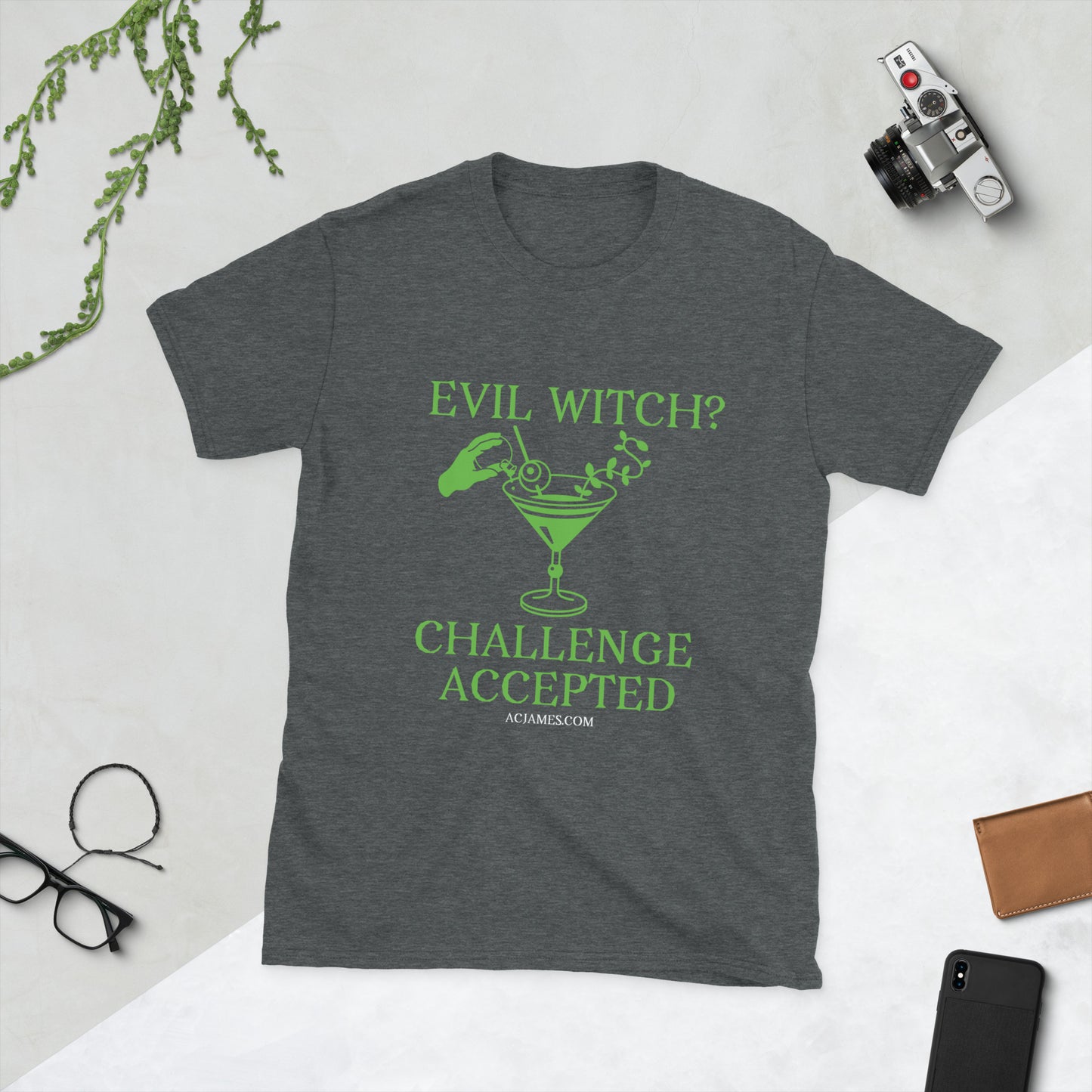 Evil Witch? Challenge Accepted Short-Sleeve Unisex T-Shirt