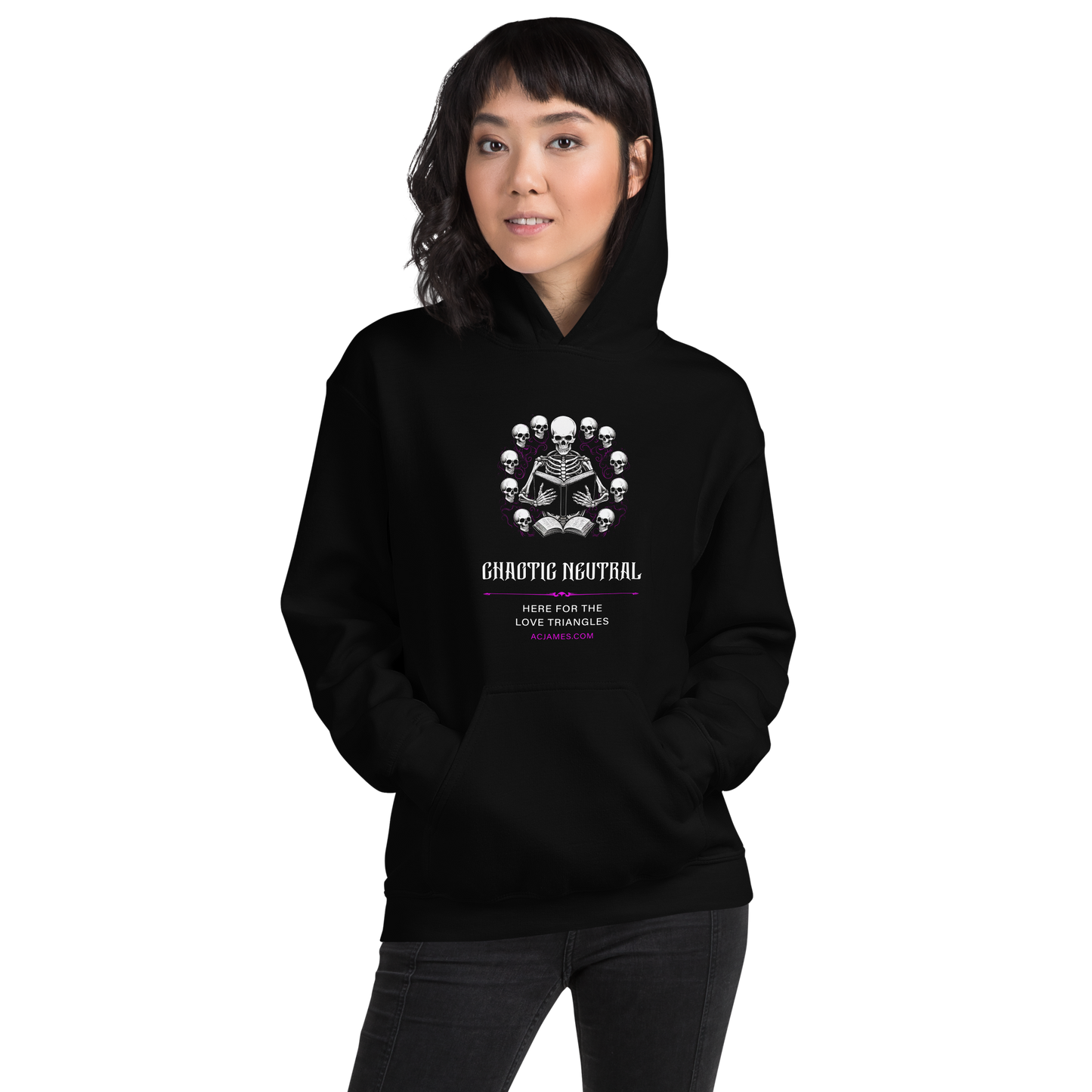 Chaotic Neutral Book Lover Unisex Hoodie