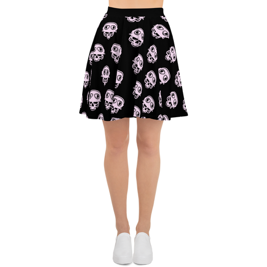 Always Look On The Bright Side of Death Skater Skirt
