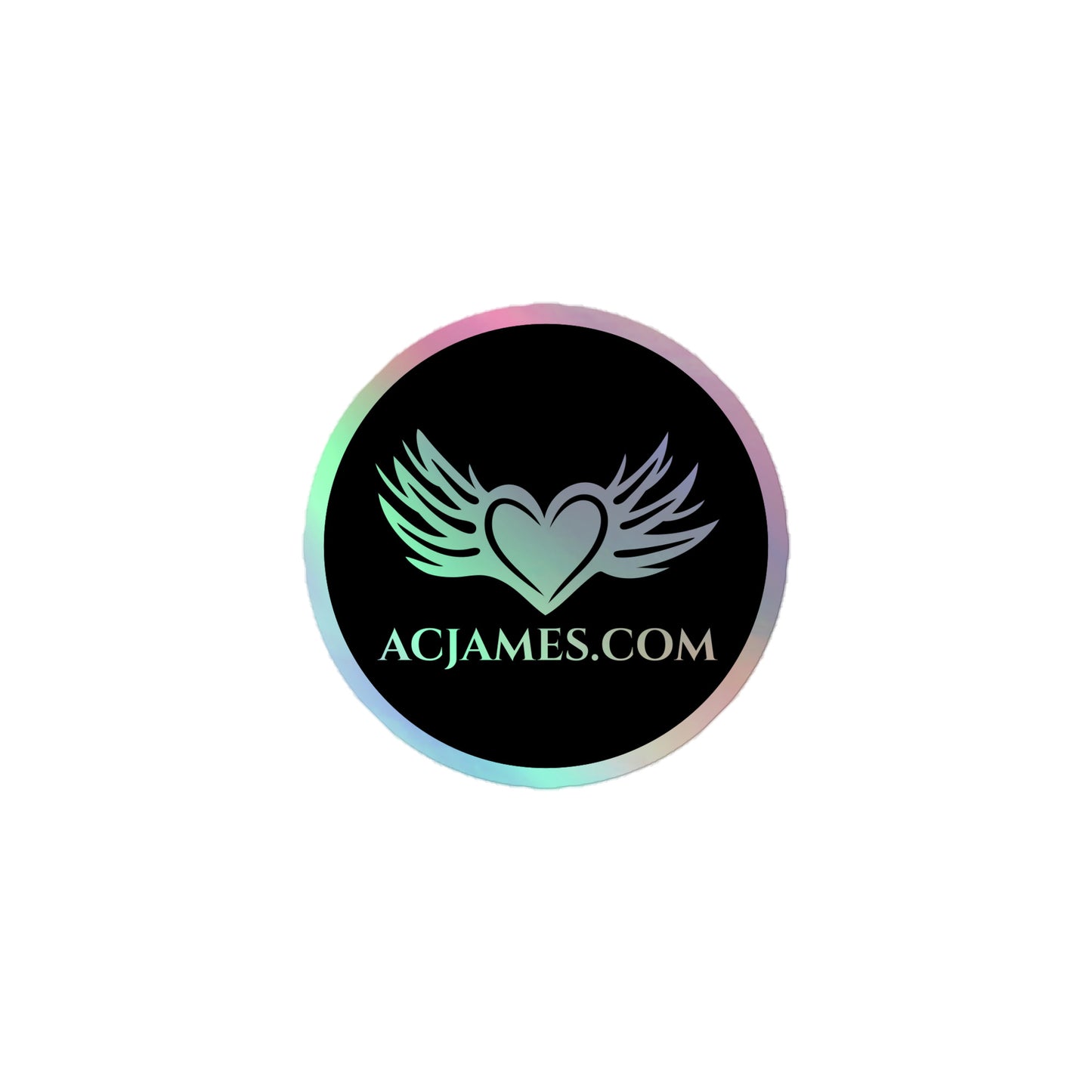AC James Holographic Stickers