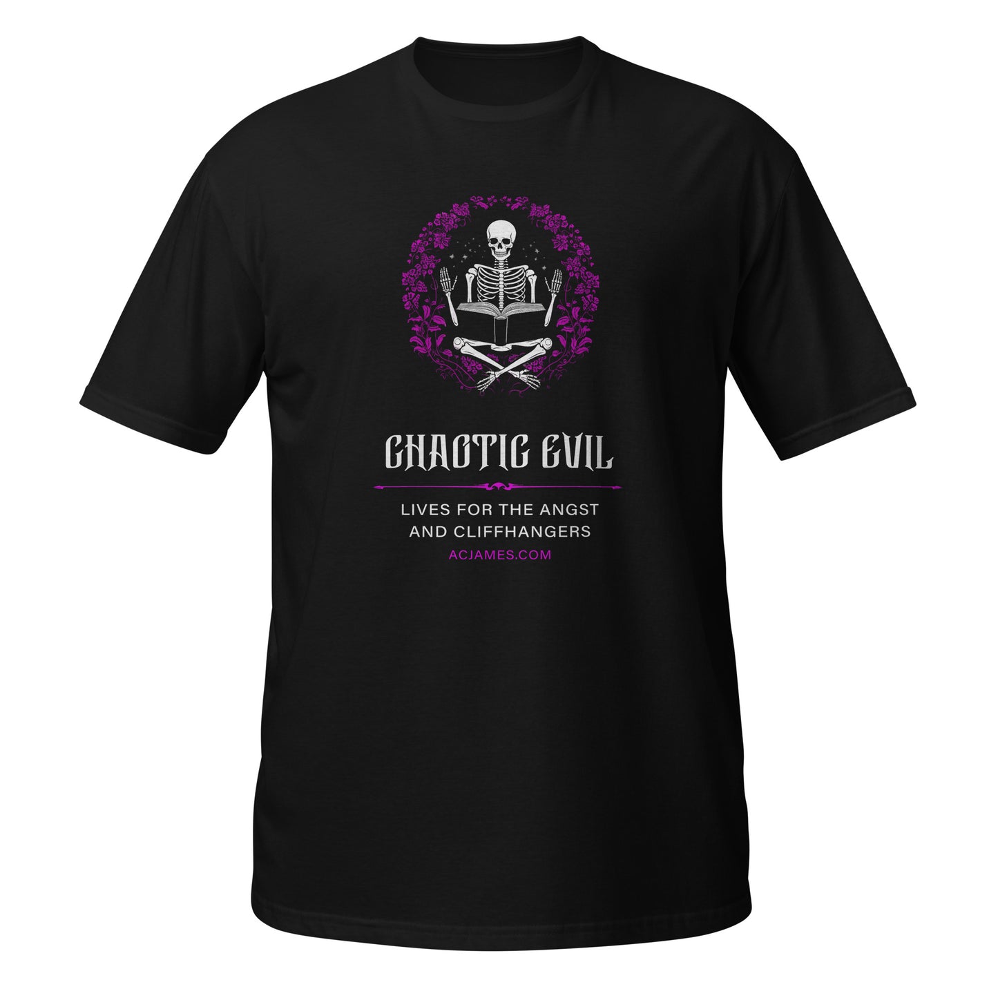 Chaotic Evil Book Lover Short-Sleeve Unisex T-Shirt