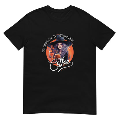 This Witch Can Be Bribed With Coffee Short-Sleeve Unisex T-Shirt