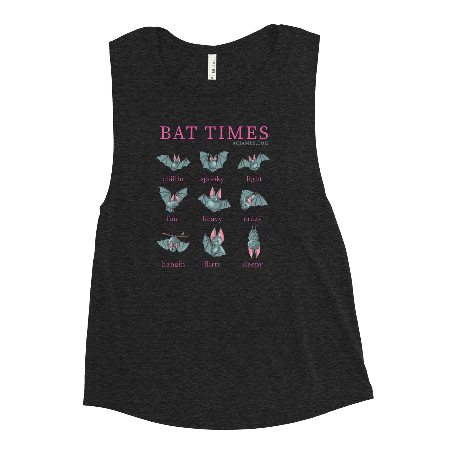 Bat Times Ladies’ Muscle Tank