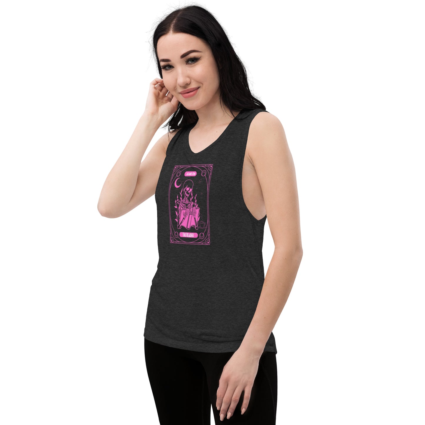 The Reader Tarot Ladies’ Muscle Tank