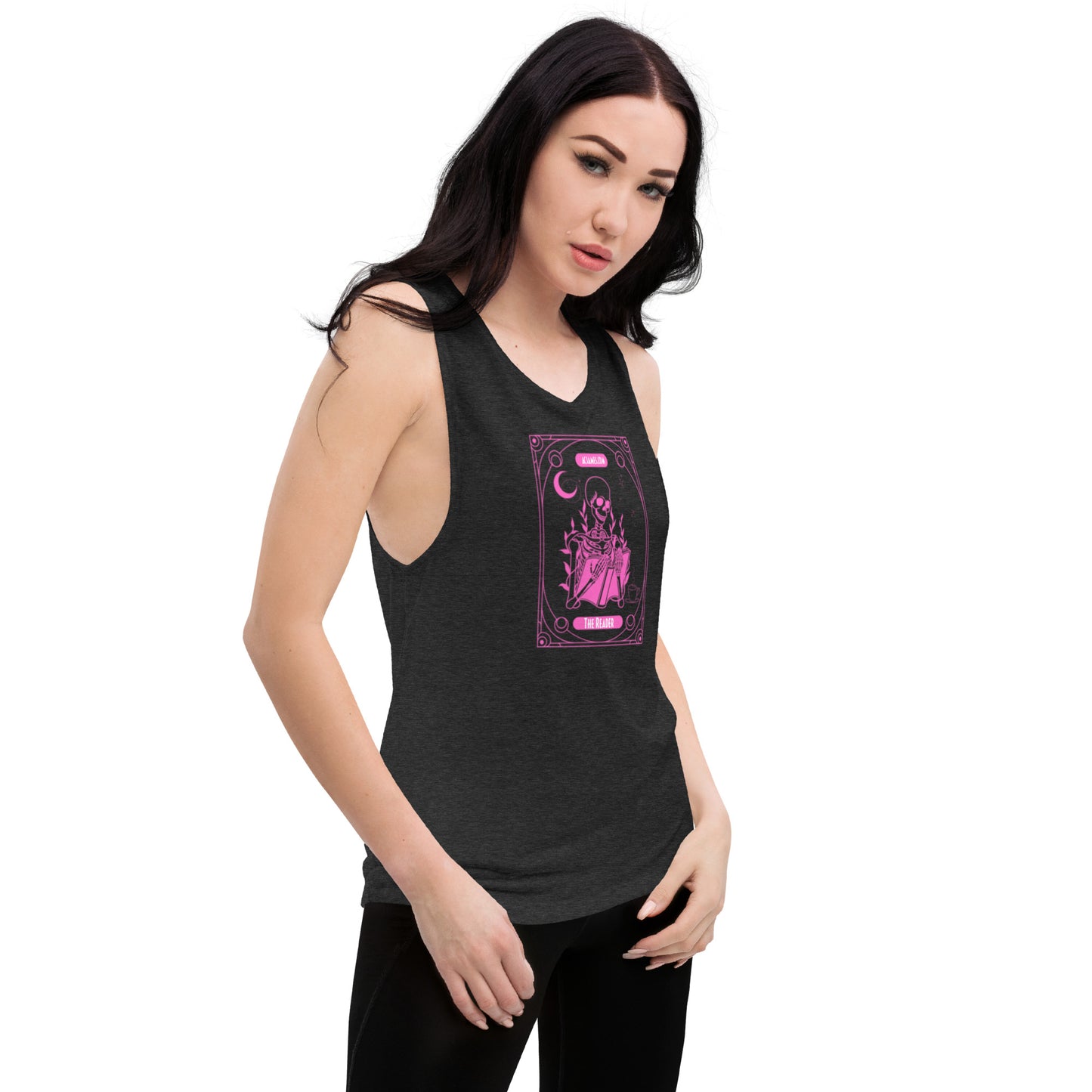 The Reader Tarot Ladies’ Muscle Tank